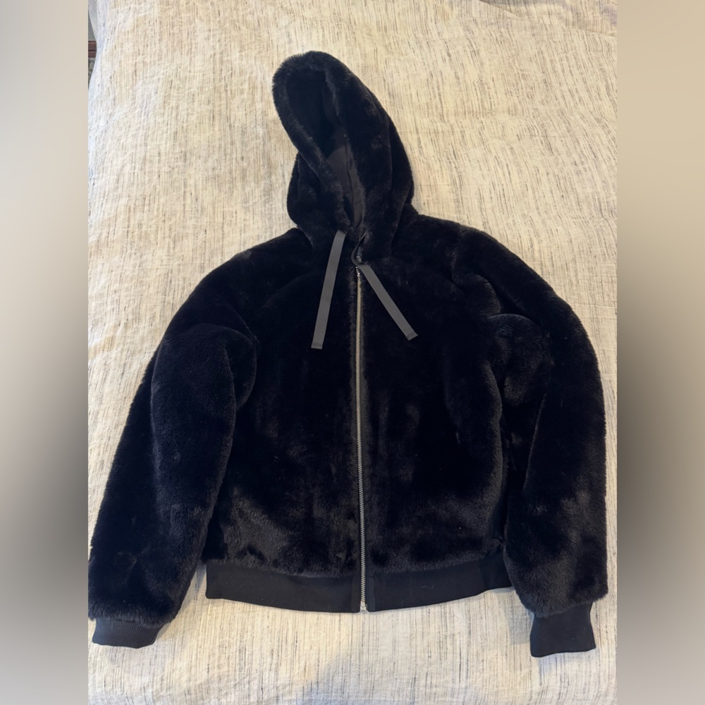 Athlete Faux Fur Jacket